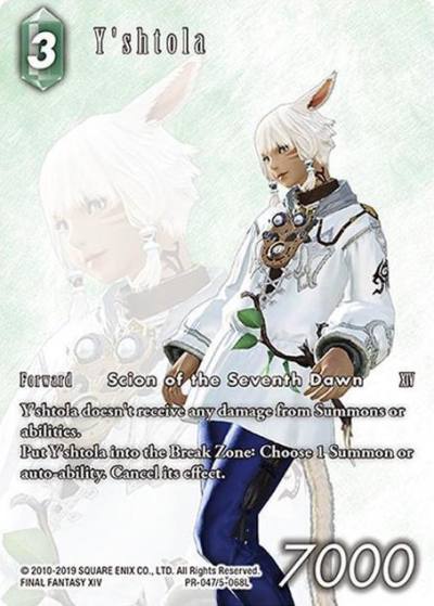Yshtola PR-047/5-068L FF: Promo Cards Final Fantasy card