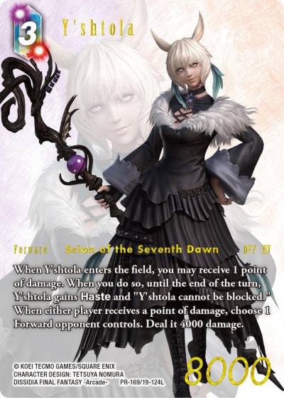 Yshtola PR 169 PR-169/19-124L FF: Promo Cards Final Fantasy card