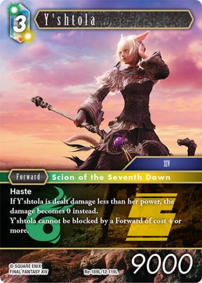 Yshtola Re-189L/12-119L Legacy Collection Final Fantasy card