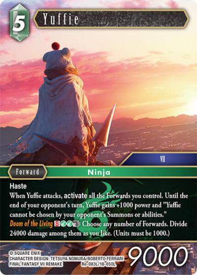 Yuffie Re-083L/18-050L Legacy Collection Final Fantasy card
