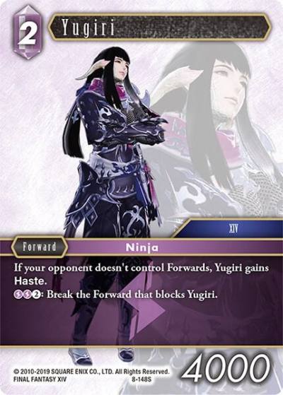 Yugiri 8-148S Opus VIII Final Fantasy card