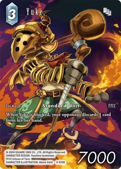 Yuke Full Art 9-035R Opus IX Final Fantasy card