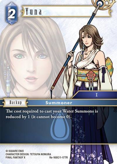 Yuna Re-168C/1-177R Legacy Collection Final Fantasy card