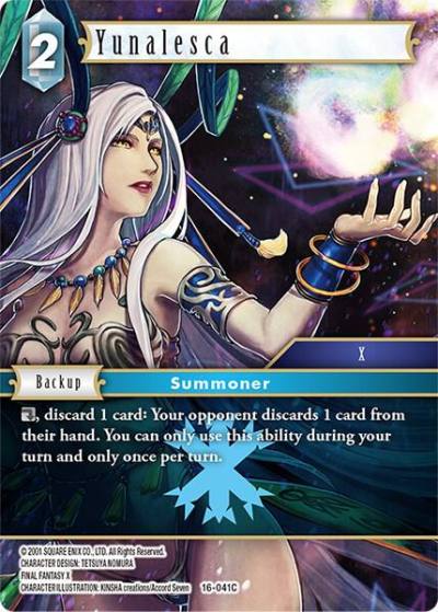 Yunalesca 16-041C Emissaries of Light Final Fantasy card