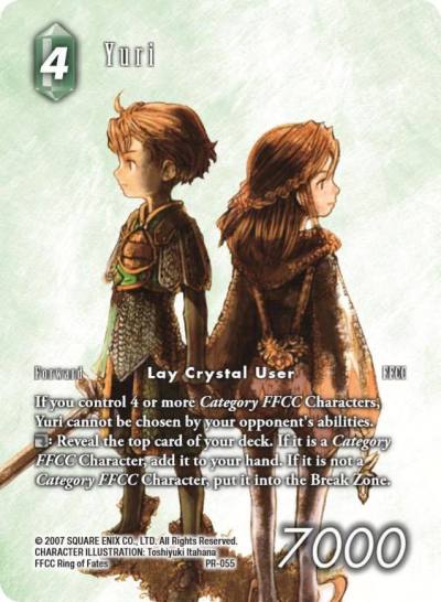 Yuri PR-055 FF: Promo Cards Final Fantasy card