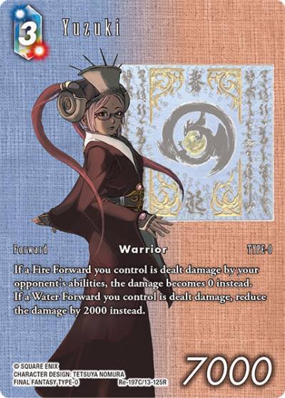 Yuzuki Full Art Re-197C/13-125R Legacy Collection Final Fantasy card