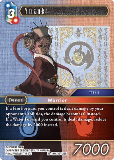 Yuzuki Re-197C/13-125R Legacy Collection Final Fantasy card