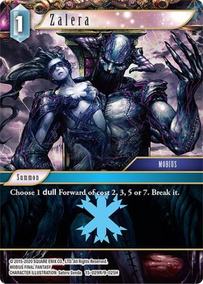 Zalera 15-029R/9-025H Crystal Dominion Final Fantasy card