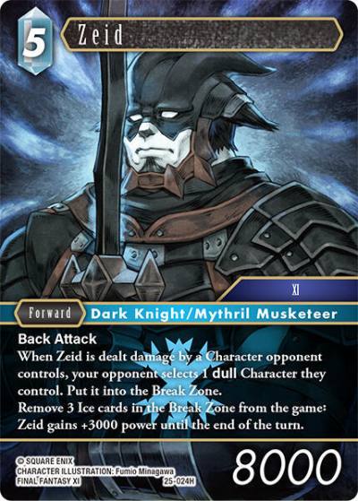Zeid 25-024H Tears of the Planet Final Fantasy card