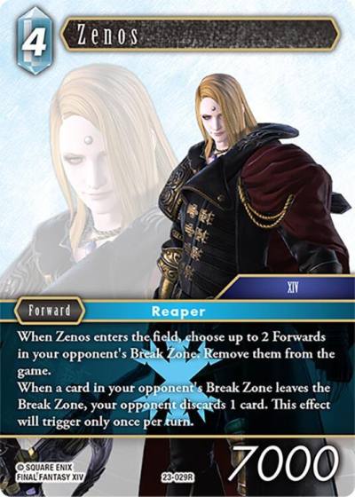 Zenos 23-029R Hidden Trials Final Fantasy card