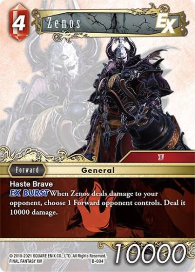 Zenos B-004 Boss Deck: Chaos Final Fantasy card