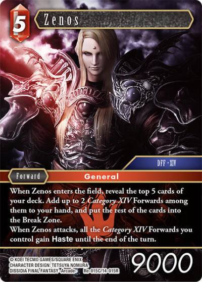 Zenos Re-015C/14-015R Legacy Collection Final Fantasy card