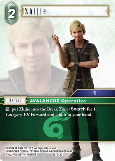 Zhijie 18-042C Resurgence of Power Final Fantasy card
